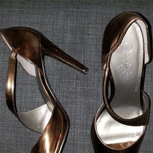 Jessica Simpson peep toe heels